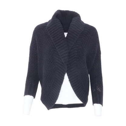 Navy Petite Cardigan Sweater