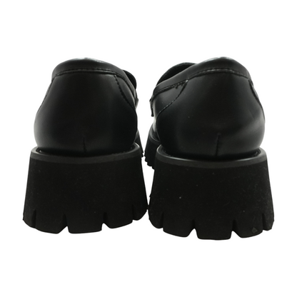 Black Slip-On Flats