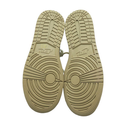 Jordan 1 Mid Beige Athletic Shoes