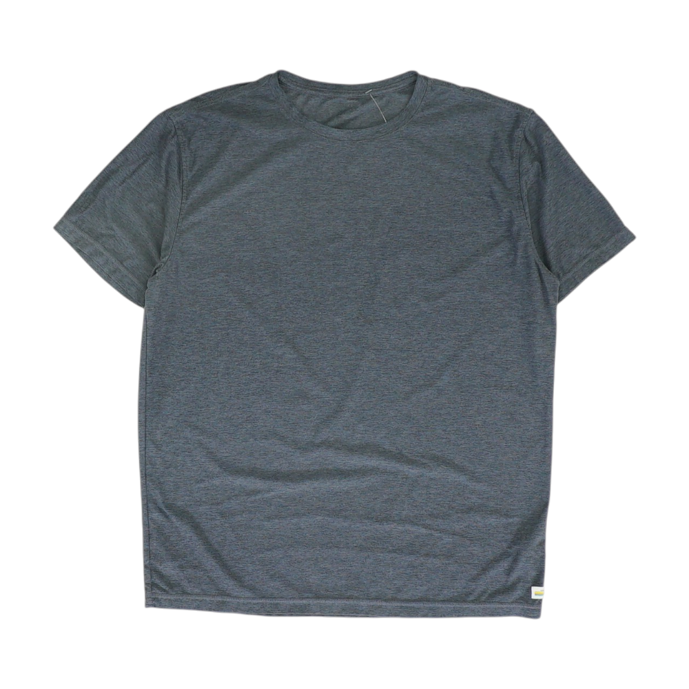 Gray Solid Active T-Shirt