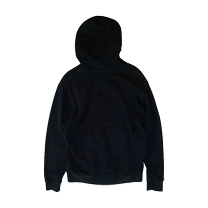 Black Solid Hoodie Pullover