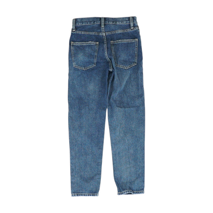 Blue Tapered Jeans