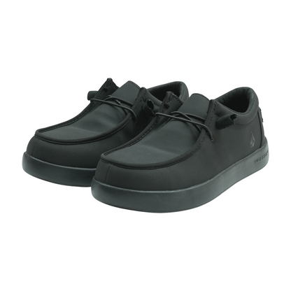 Black Slip-On Casual Shoes