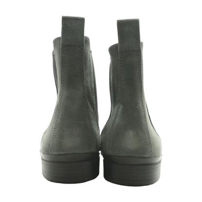 Gray Ankle Boots