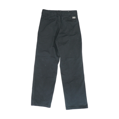 Black Straight Pants