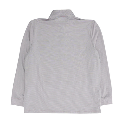 Purple Striped 1/4 Zip Pullover