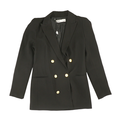 Black Solid Blazer