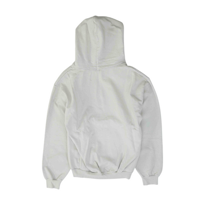 Beige Solid Hoodie Pullover