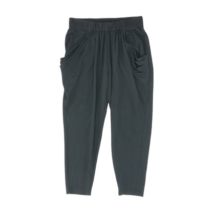 Black Solid Dress Pants