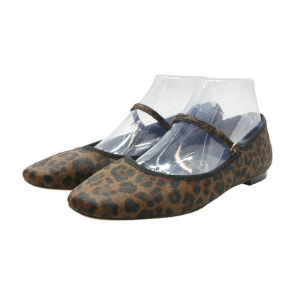 Brown Slip-On Flats
