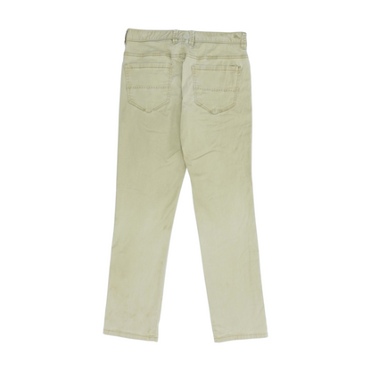 Khaki Straight Pants