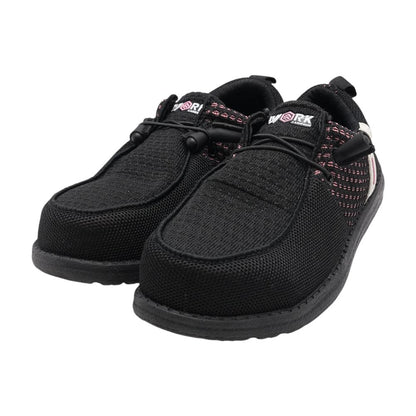 Black Work Athletic Shoes