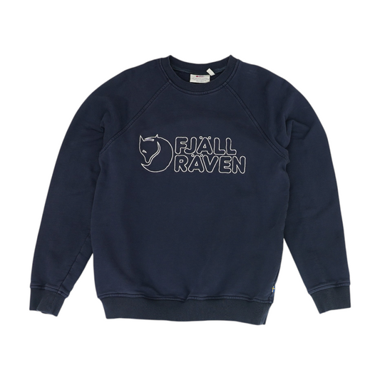 Navy Solid Sweatshirt Pullover
