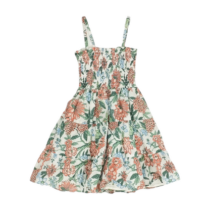 White Floral Dress