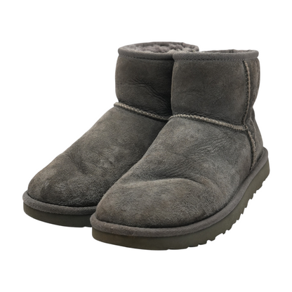Gray Ankle Boots