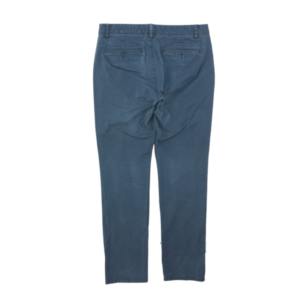 Blue Tapered Pants