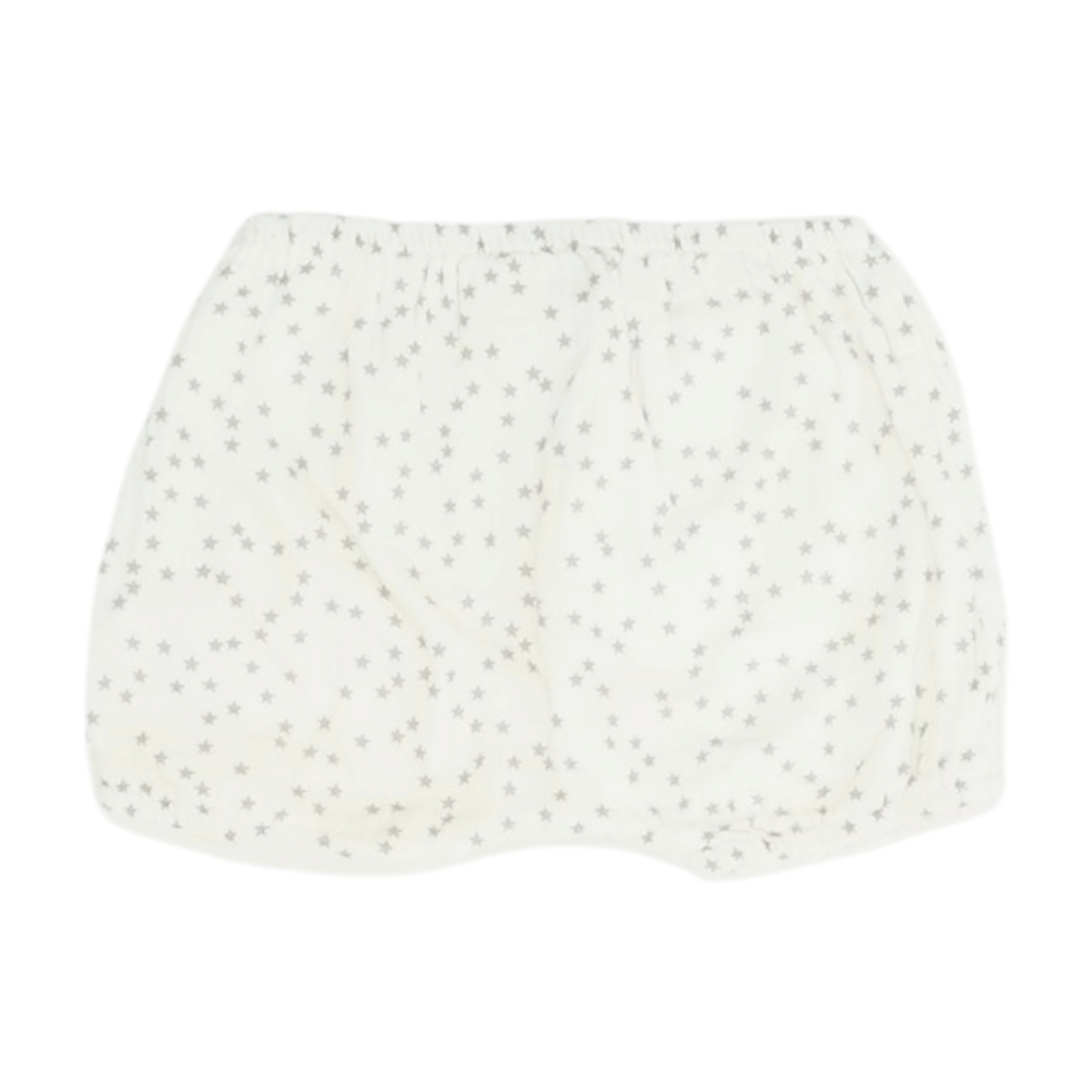 Zara White Graphic Casual Shorts – Image 2