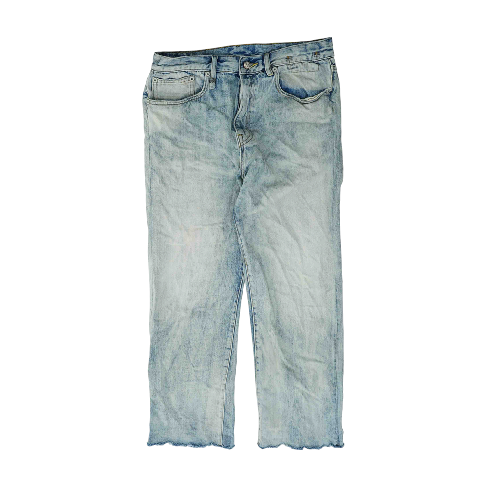 Blue Wide Leg Jeans