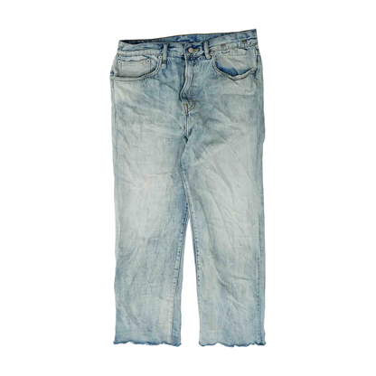 Blue Wide Leg Jeans
