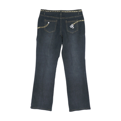 Black Regular Jeans
