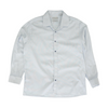 White Print Flannel Button Down
