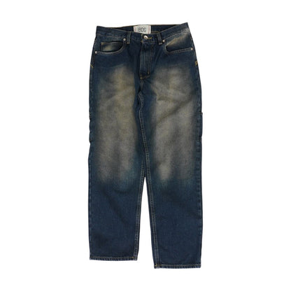 Blue Straight Jeans