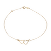 18K Yellow Gold Chain Bracelet