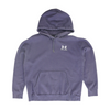 Blue Solid Hoodie Pullover