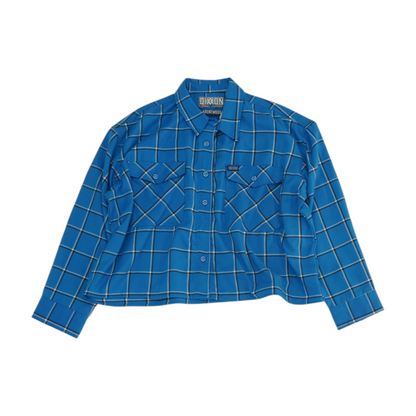 Blue Check Flannel Button Down