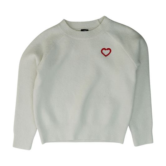 White Pullover Sweater