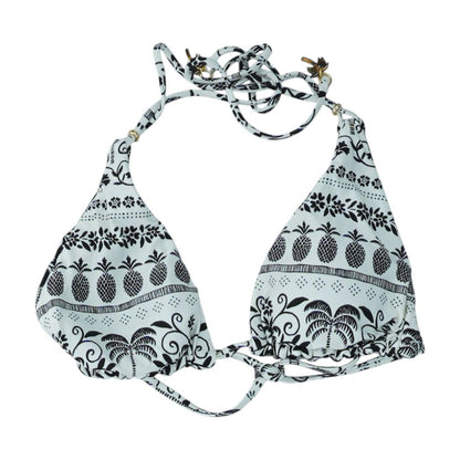 Ivory Tropical Reversible Swim Top