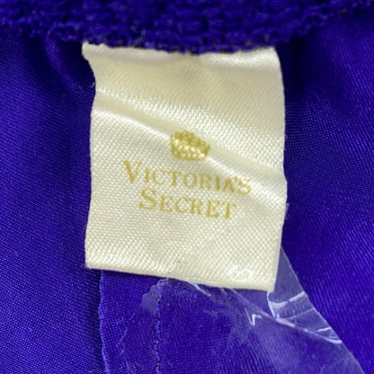 Vintage Blue Solid Pajama Bottom