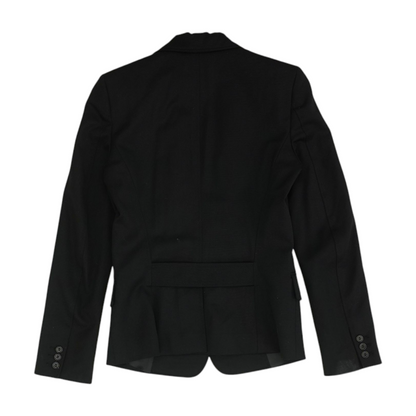 Black Solid Blazer