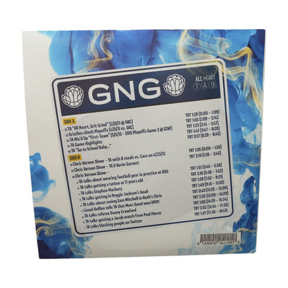 Tony Allen Grizzlies Jersey Retirement Commemorative Vinyl Record - Autographed