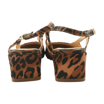 Brown Block Heels