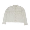 Kinross Cashmere Ivory Cardigan Sweater – Image 1