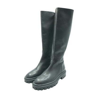 Black Knee-High Boots