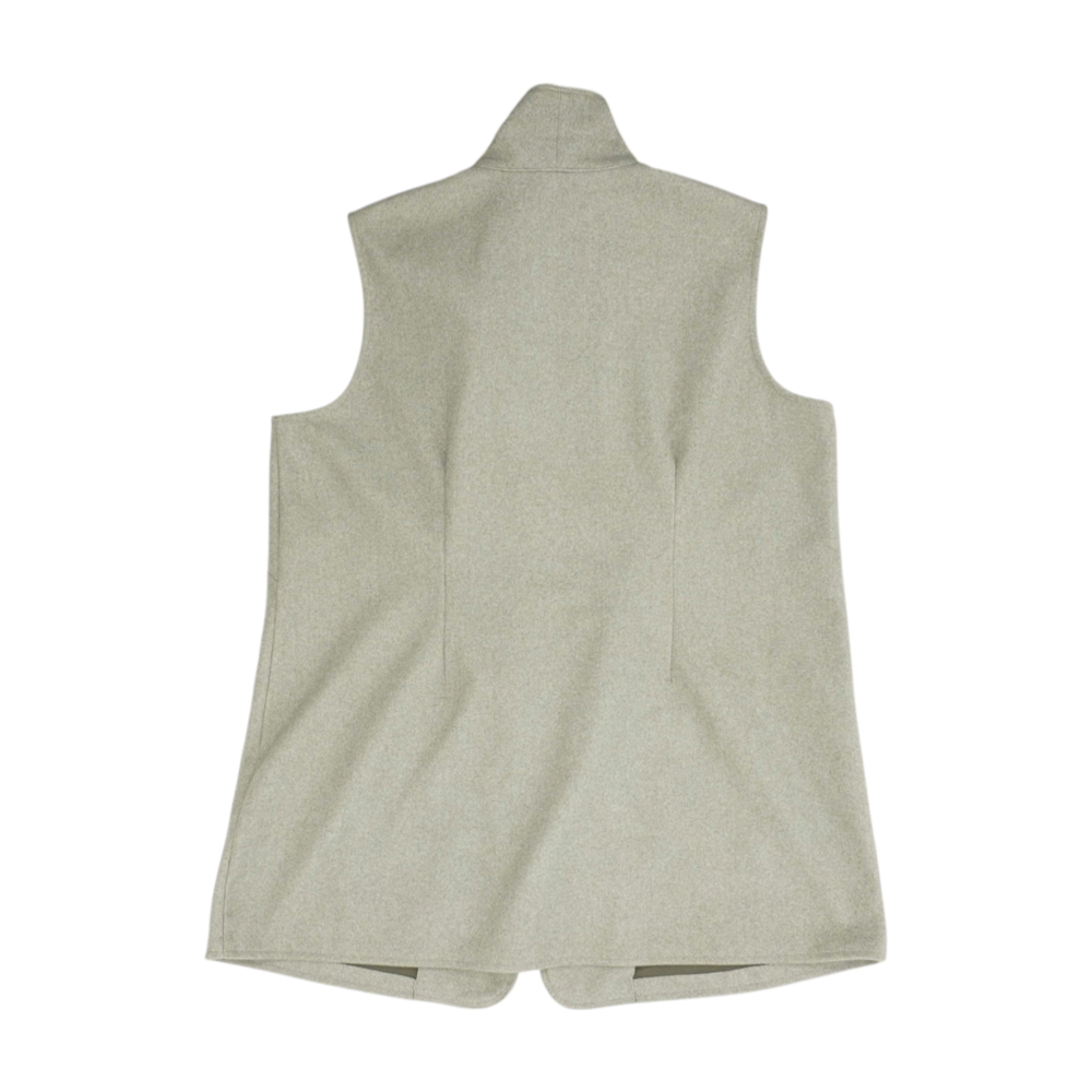 Gray Plus Size Solid Vest