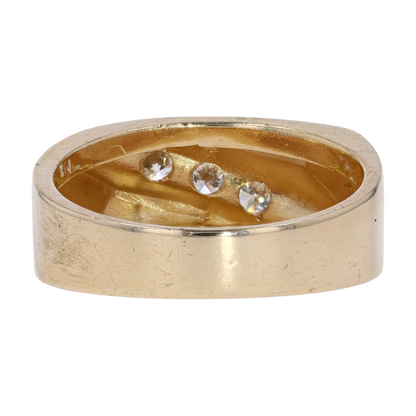 3/8 ctw 14K Yellow Gold Diamond Band