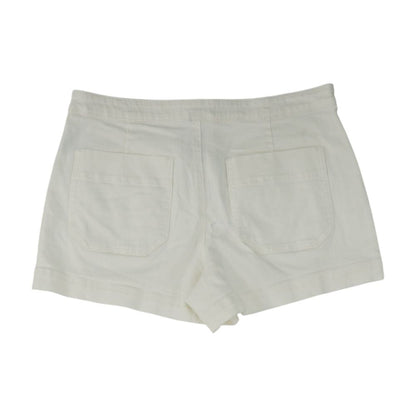 White Denim Shorts