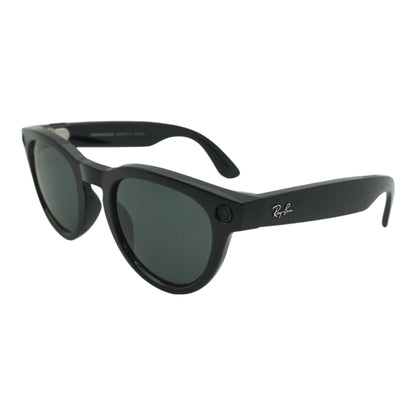 Black Headliner Smart Glasses