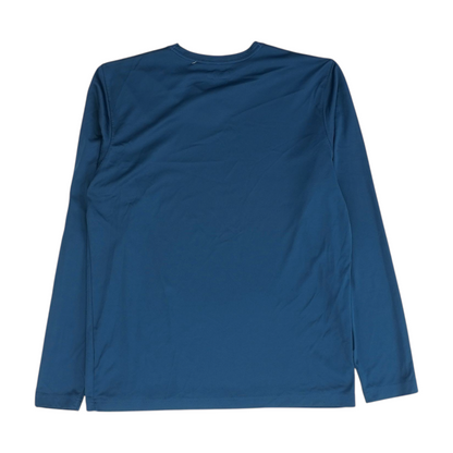 Blue Solid Active T-Shirt