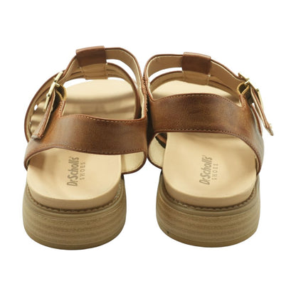 Brown Wedged Sandals