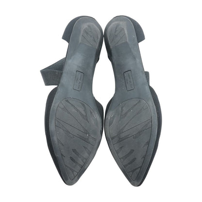 Black Mary Jane Flats