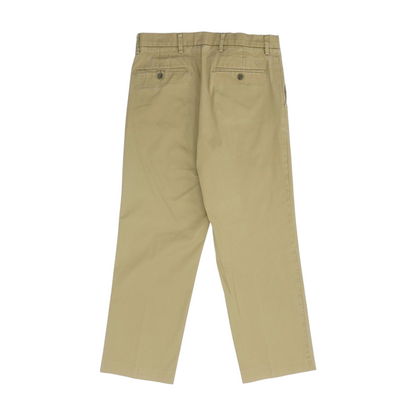 Khaki Straight Pants