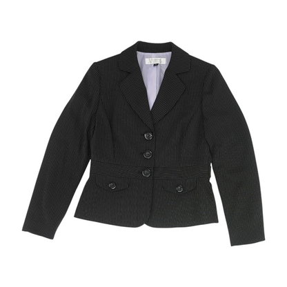 Black Striped Blazer