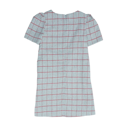 Gray Check Dress