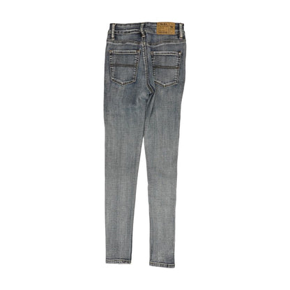 Blue Solid Jeans