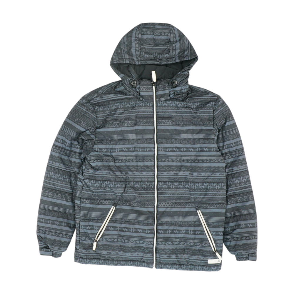 Charcoal Graphic Jacket