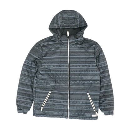 Charcoal Graphic Jacket